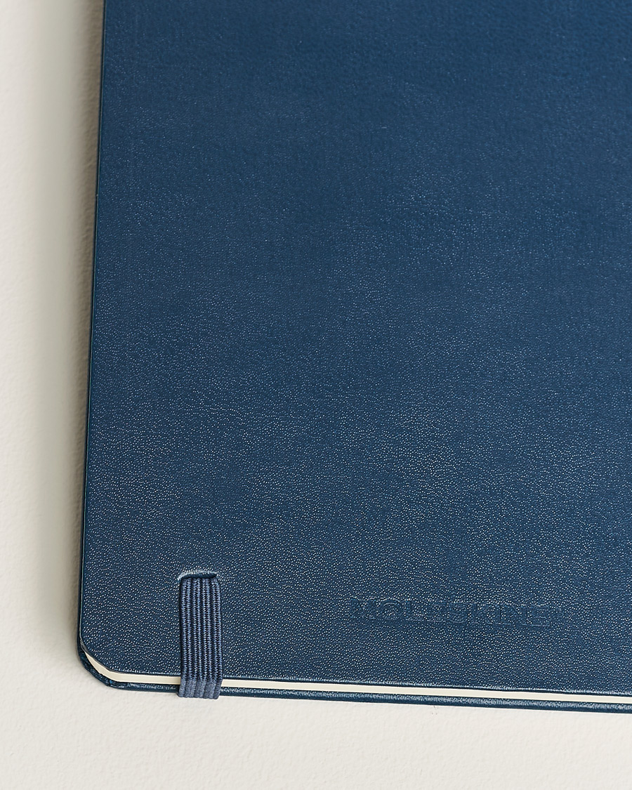 Herre | Moleskine Ruled Hard Notebook Large Sapphire Blue | Moleskine | Ruled Hard Notebook Large Sapphire Blue