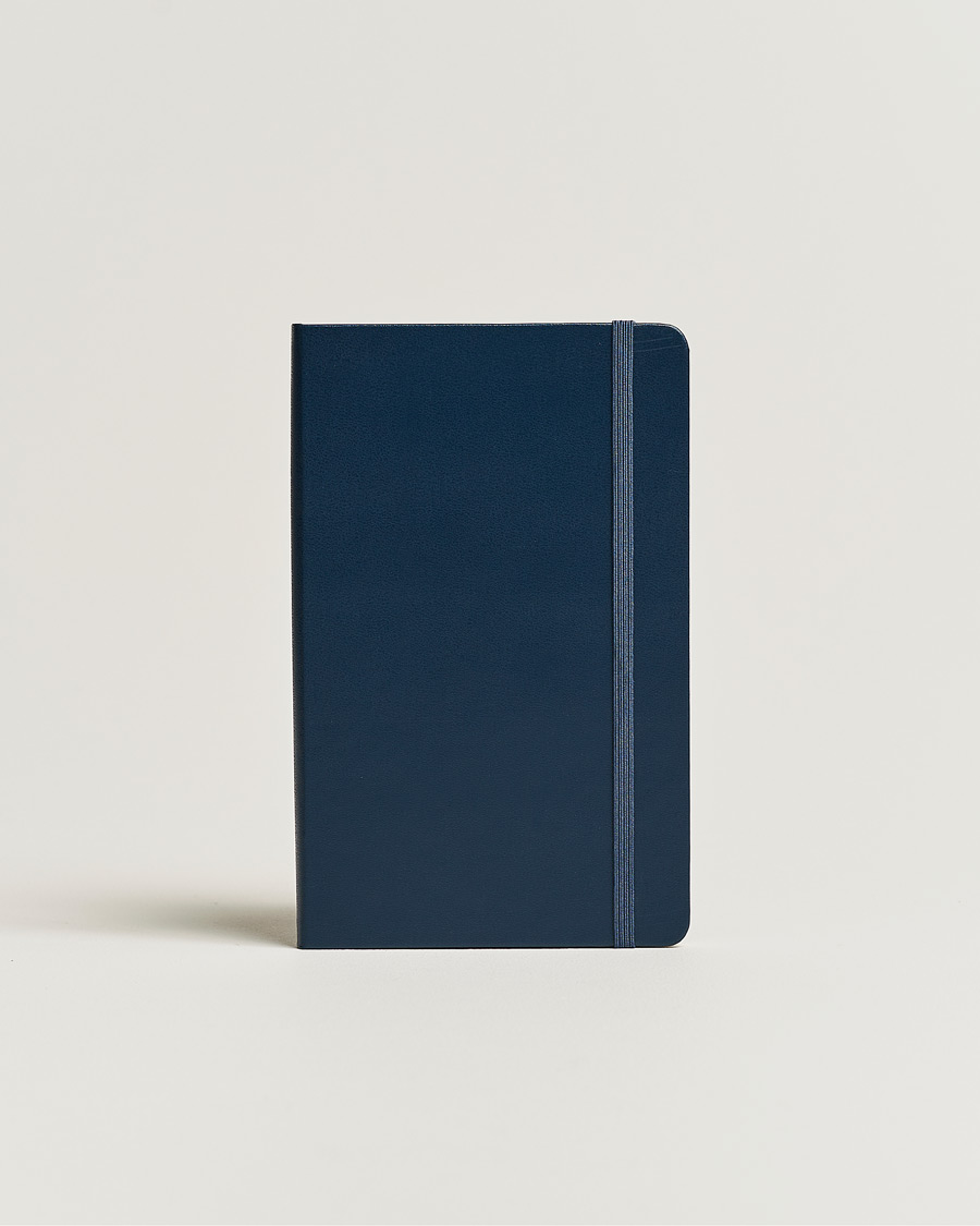 Herre | Moleskine Plain Hard Notebook Large Sapphire Blue | Moleskine | Plain Hard Notebook Large Sapphire Blue