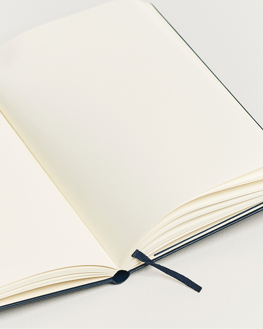 Herre | Moleskine Plain Hard Notebook Large Sapphire Blue | Moleskine | Plain Hard Notebook Large Sapphire Blue