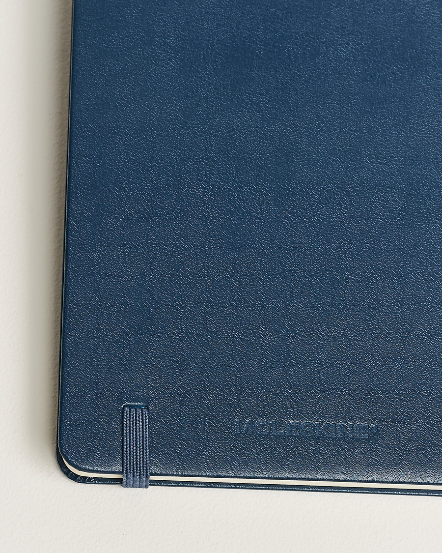 Herre | Moleskine Plain Hard Notebook Large Sapphire Blue | Moleskine | Plain Hard Notebook Large Sapphire Blue