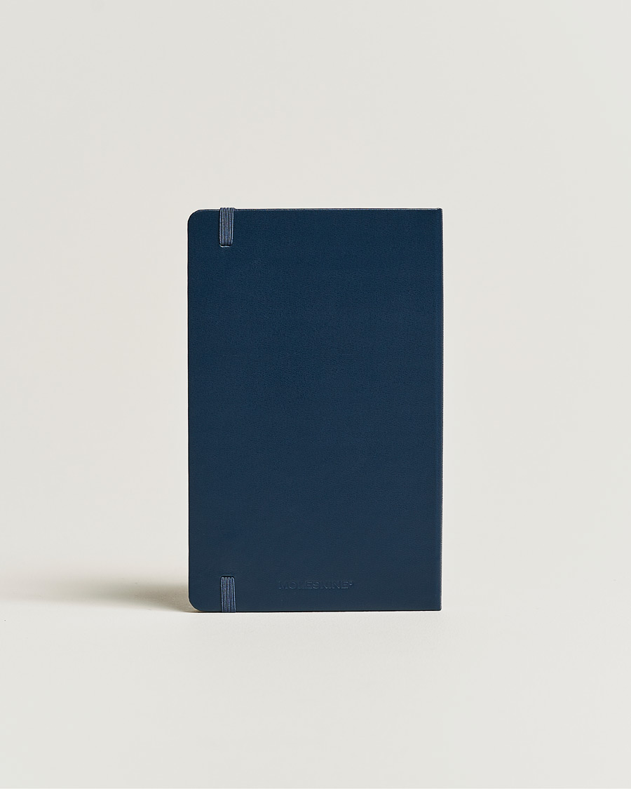 Herre | Notatbøker | Moleskine | Plain Hard Notebook Large Sapphire Blue