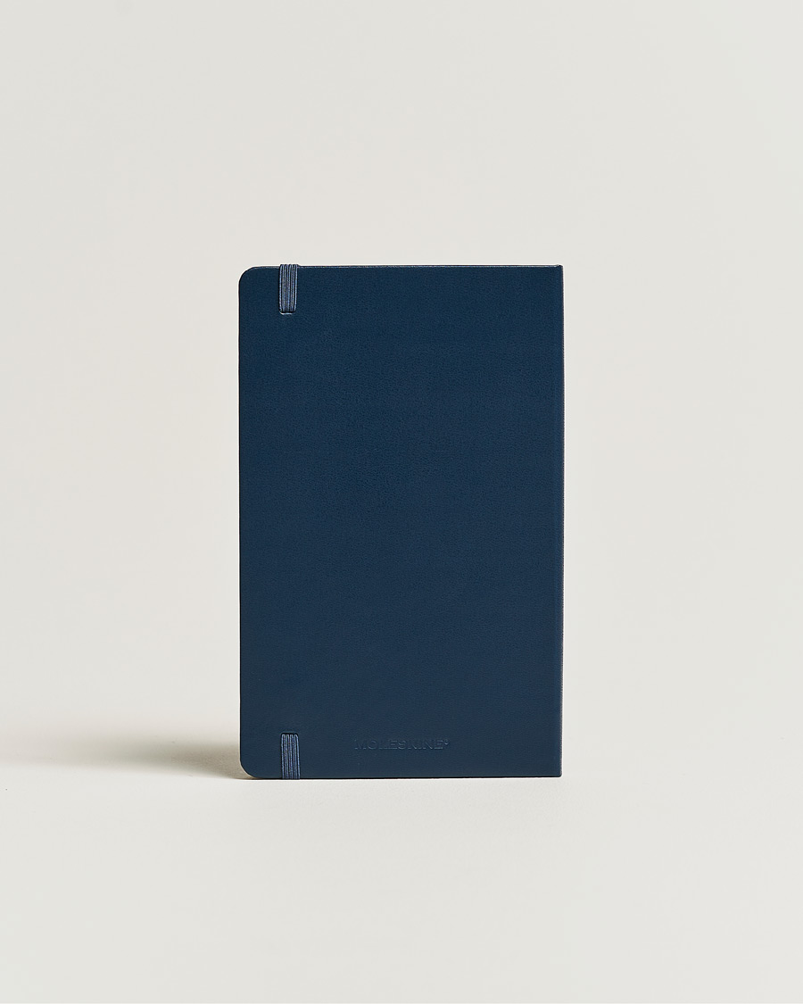 Herre | Moleskine Plain Hard Notebook Large Sapphire Blue | Moleskine | Plain Hard Notebook Large Sapphire Blue