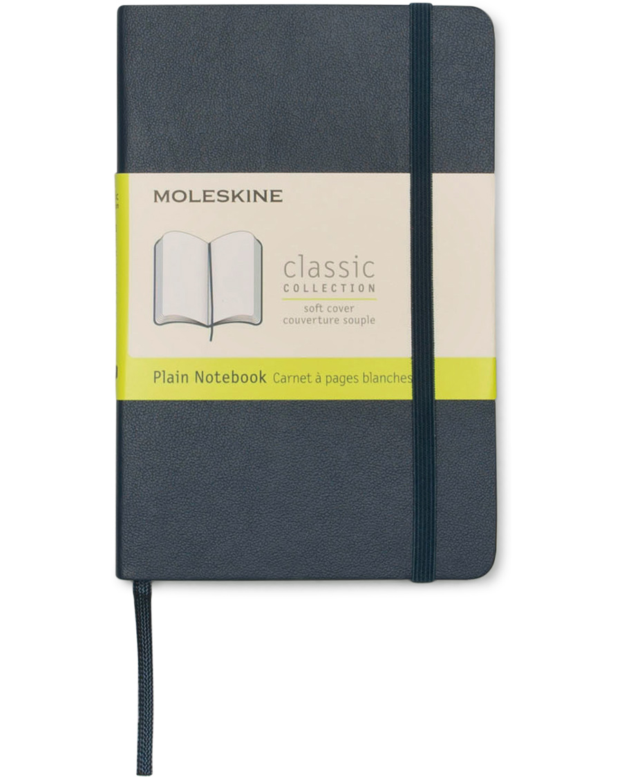 Herre | Moleskine Plain Soft Notebook Pocket Sapphire Blue | Moleskine | Plain Soft Notebook Pocket Sapphire Blue