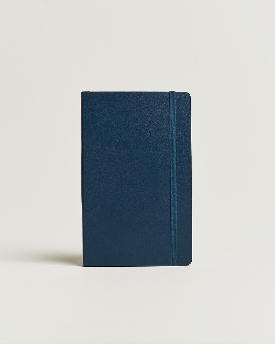 Herre |  | Moleskine | Ruled Soft Notebook Large Sapphire Blue