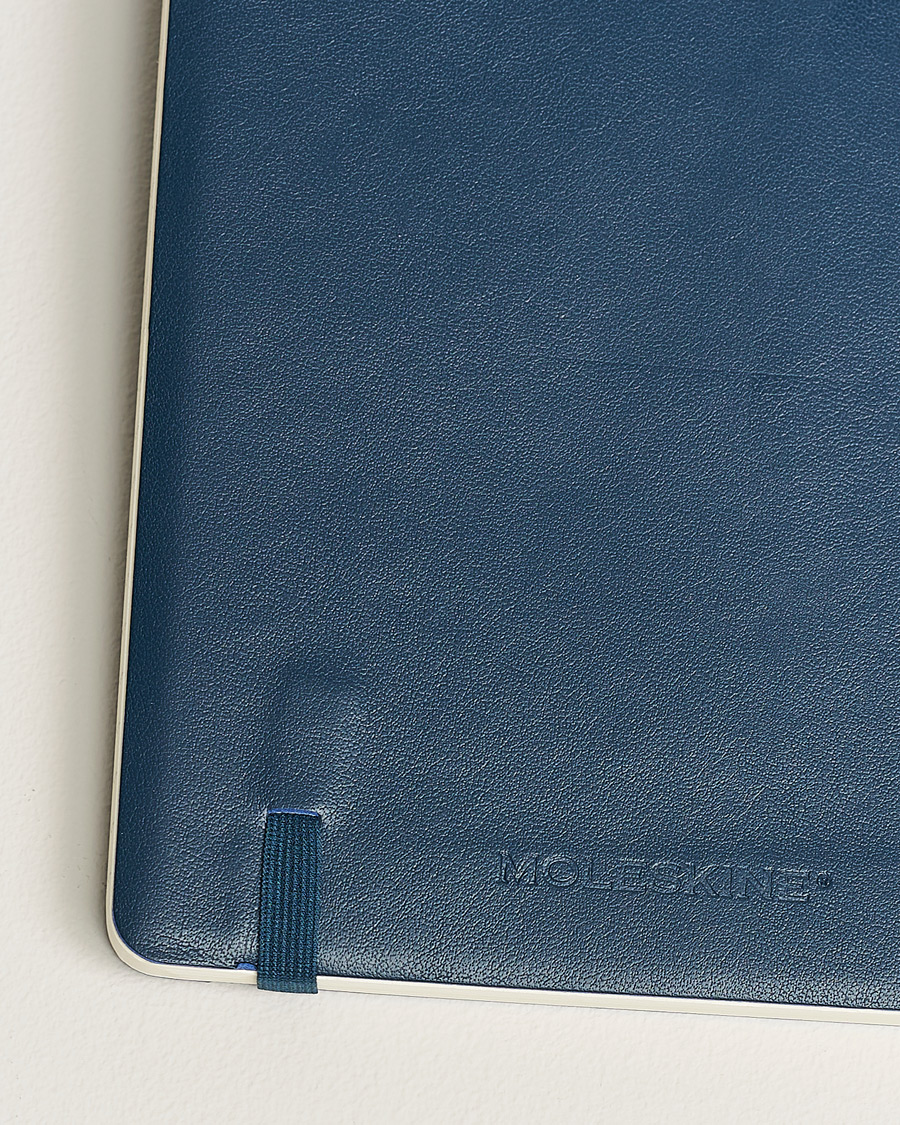 Herre | Moleskine Ruled Soft Notebook Large Sapphire Blue | Moleskine | Ruled Soft Notebook Large Sapphire Blue