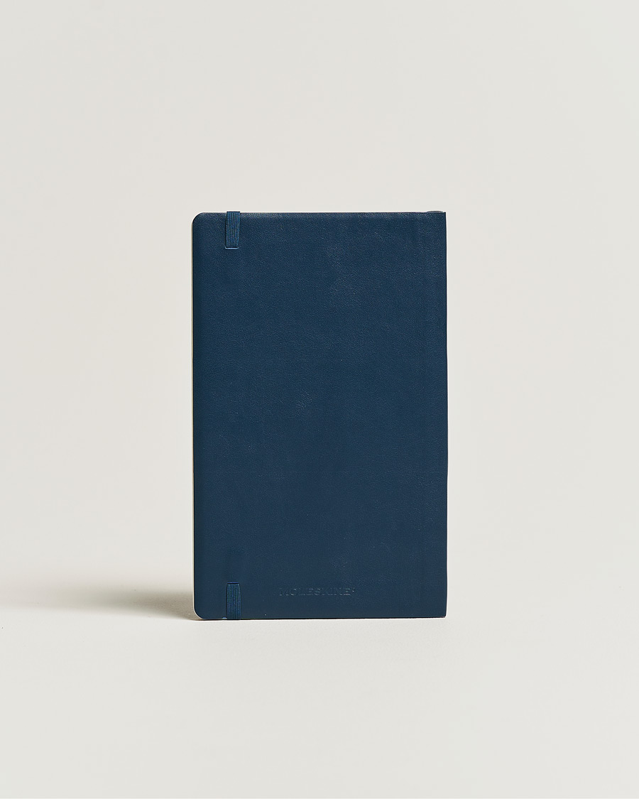 Herre | Moleskine Ruled Soft Notebook Large Sapphire Blue | Moleskine | Ruled Soft Notebook Large Sapphire Blue
