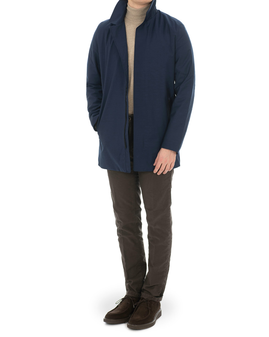 Herre | Jakker | UBR | Regulator Coat II Savile Navy Wool