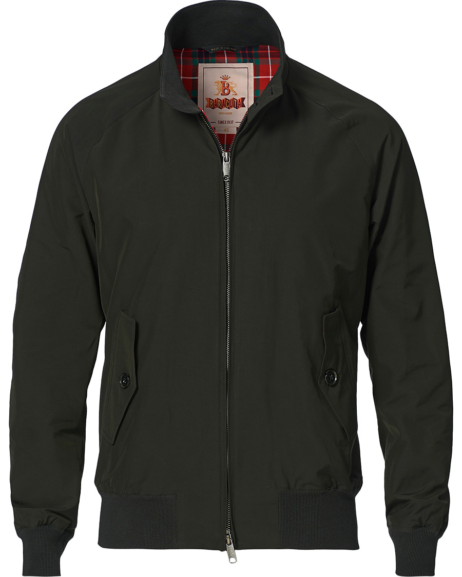 Herre | Jakker | Baracuta | G9 Original Harrington Jacket Faded Black