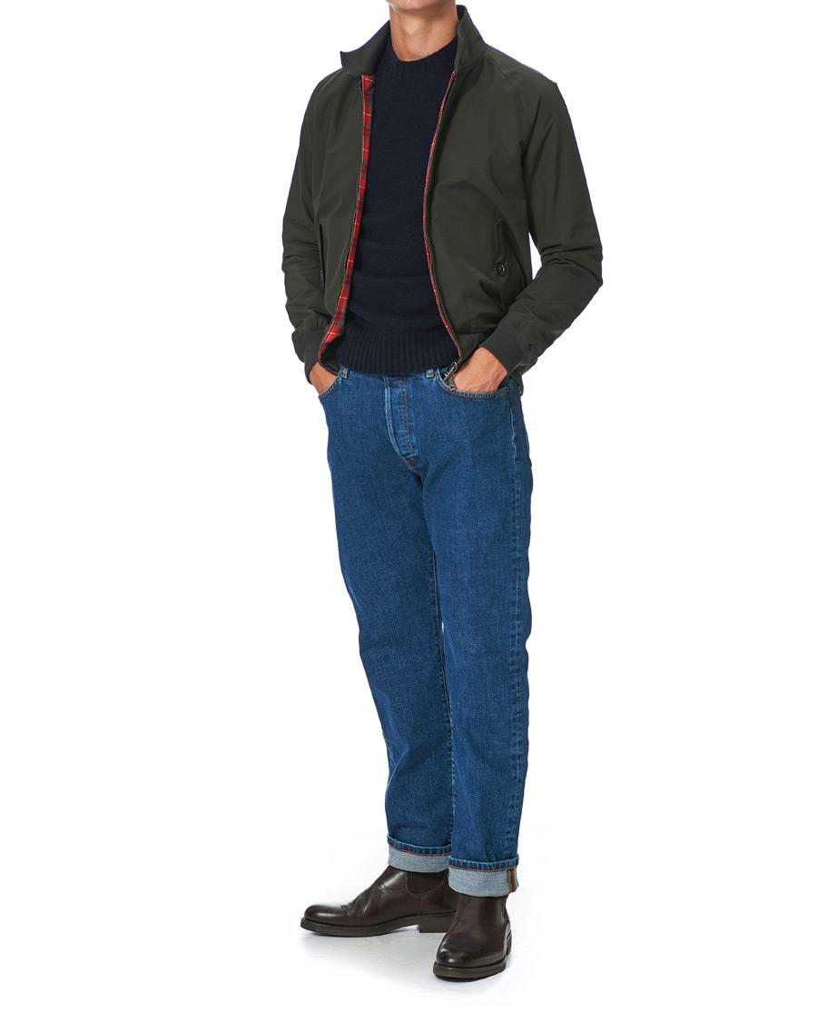 Herre | Jakker | Baracuta | G9 Original Harrington Jacket Faded Black