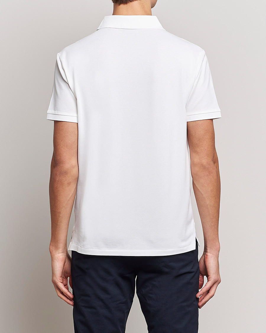 Herre | Pikéer | Polo Ralph Lauren | Slim Fit Stretch Polo White