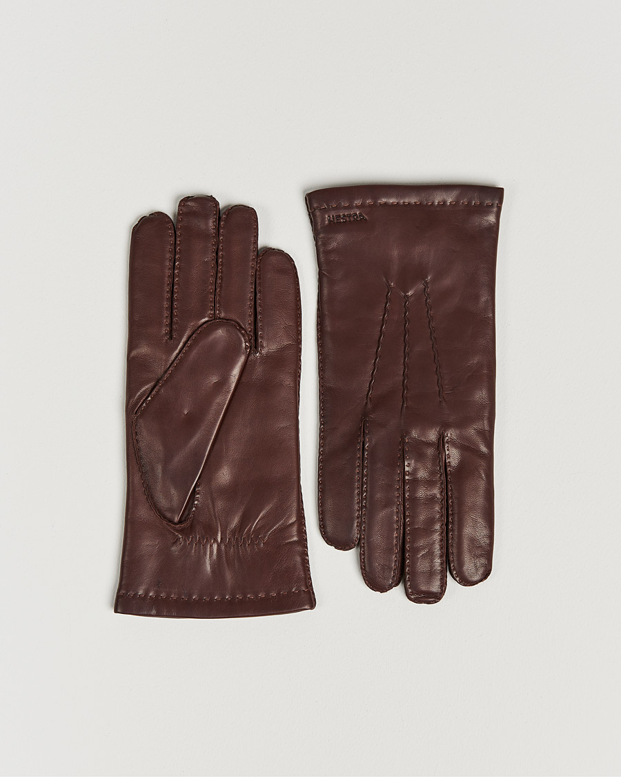Herre | Hansker | Hestra | Edward Wool Lined Glove Chestnut