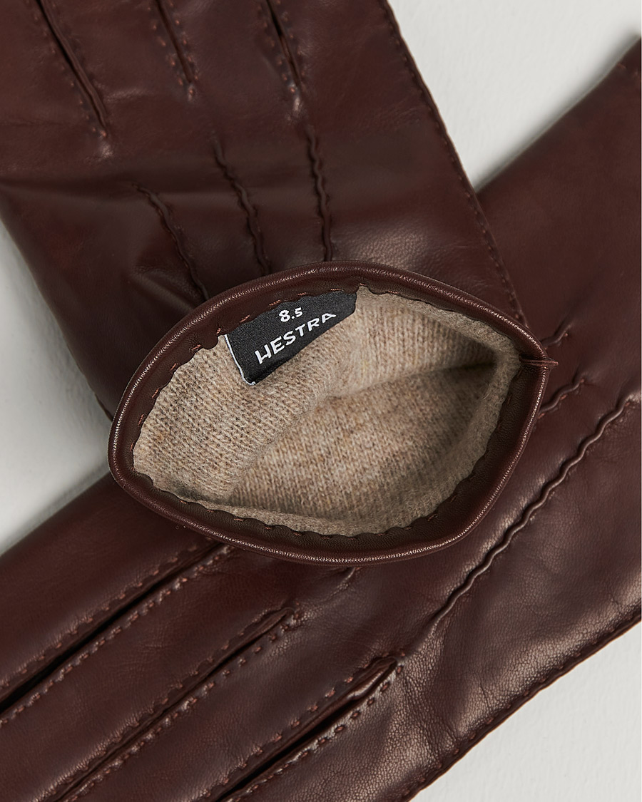 Herre | Varmende tilbehør | Hestra | Edward Wool Liner Glove Chestnut