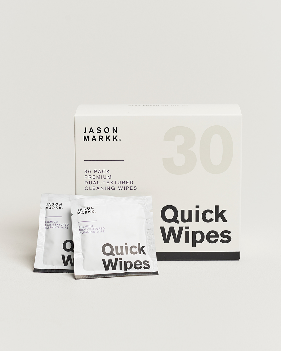 Herre | Skopleie | Jason Markk | Quick Wipes, 30 sheets
