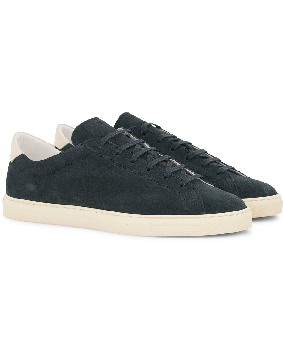 Herre | C.QP Racquet Sneaker Dust Blue Suede | CQP | C.QP Racquet Sneaker Dust Blue Suede