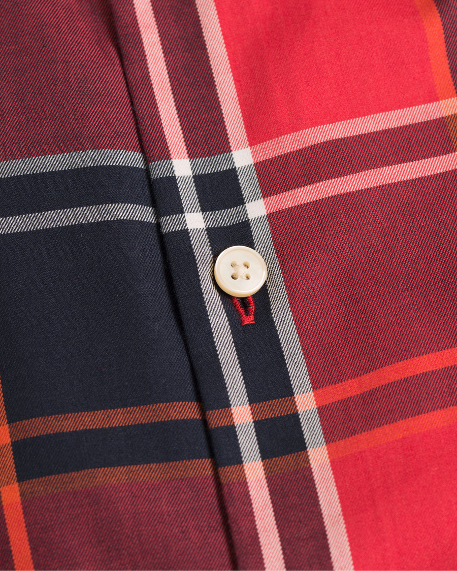 Herre | Skjorter | GANT | Regular Fit Tech Prep Twill Big Check Shirt Red