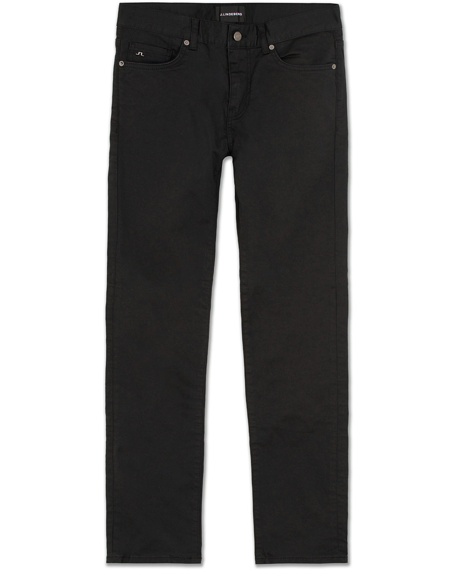 Herre | Jeans | J.Lindeberg | Jay Satin Stretch Jeans Black