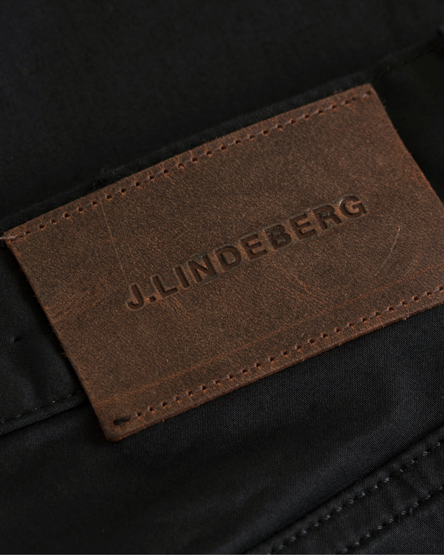Herre | Jeans | J.Lindeberg | Jay Satin Stretch Jeans Black