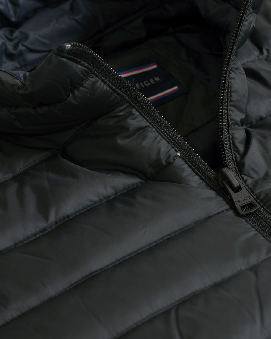 Herre | Jakker | Tommy Hilfiger | Lightweight Down Bomber Jacket Jet Black