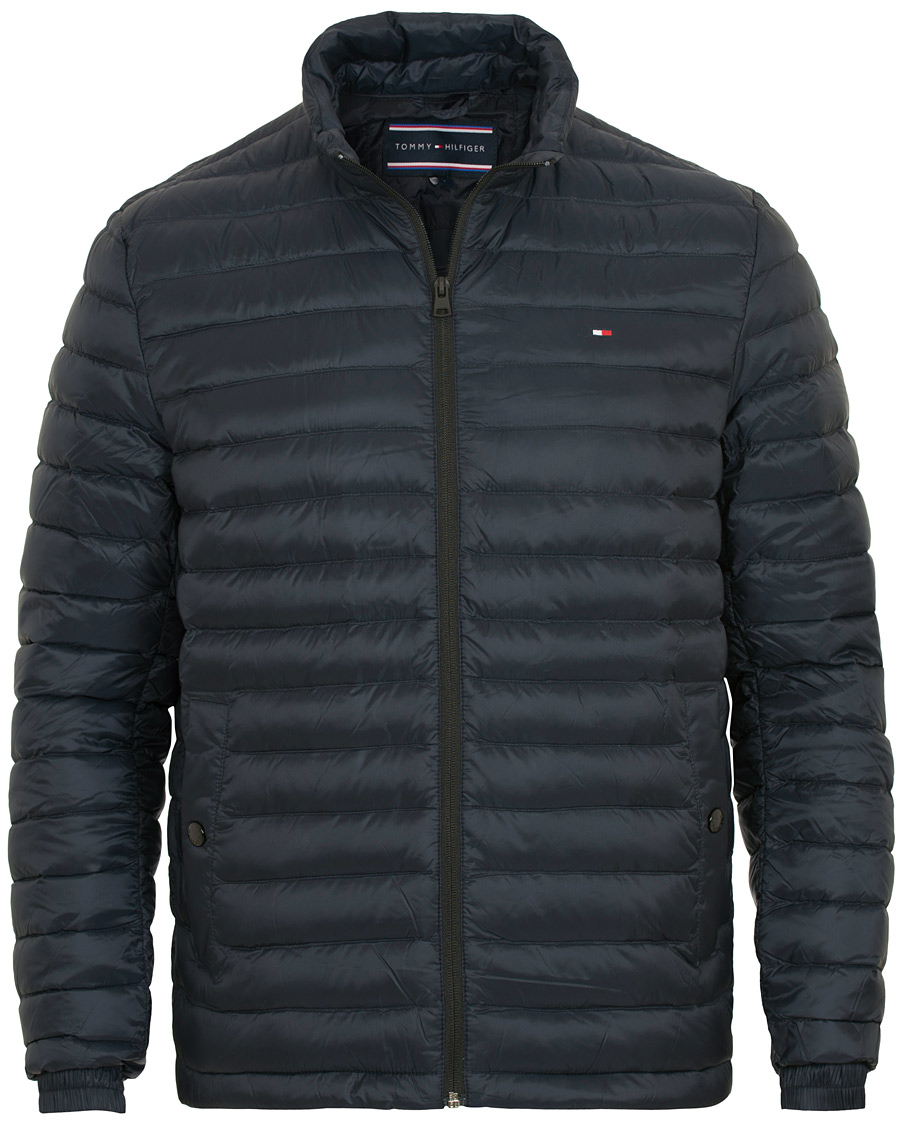 Herre | Jakker | Tommy Hilfiger | Lightweight Down Bomber Jacket Sky Captain