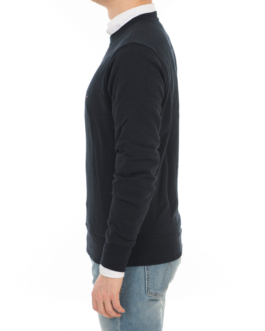 Herre | Gensere | Tommy Hilfiger | Cotton Crew Neck Sweatshirt Sky Captain