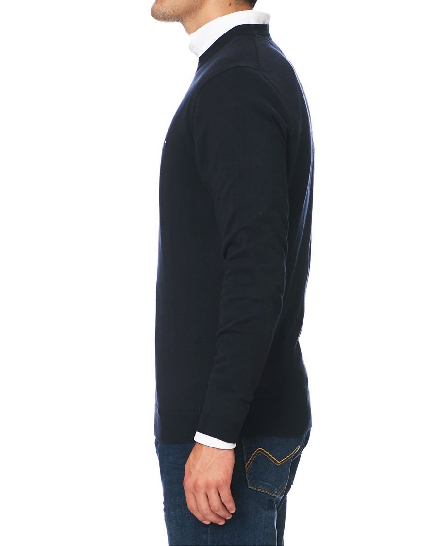 Herre | Gensere | Tommy Hilfiger | Cotton/Silk Crew Neck Pullover Sky Captain