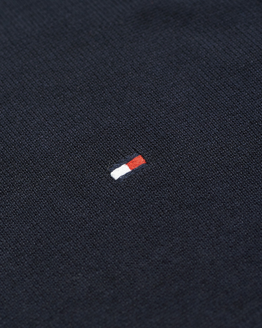 Herre | Gensere | Tommy Hilfiger | Cotton/Silk Crew Neck Pullover Sky Captain