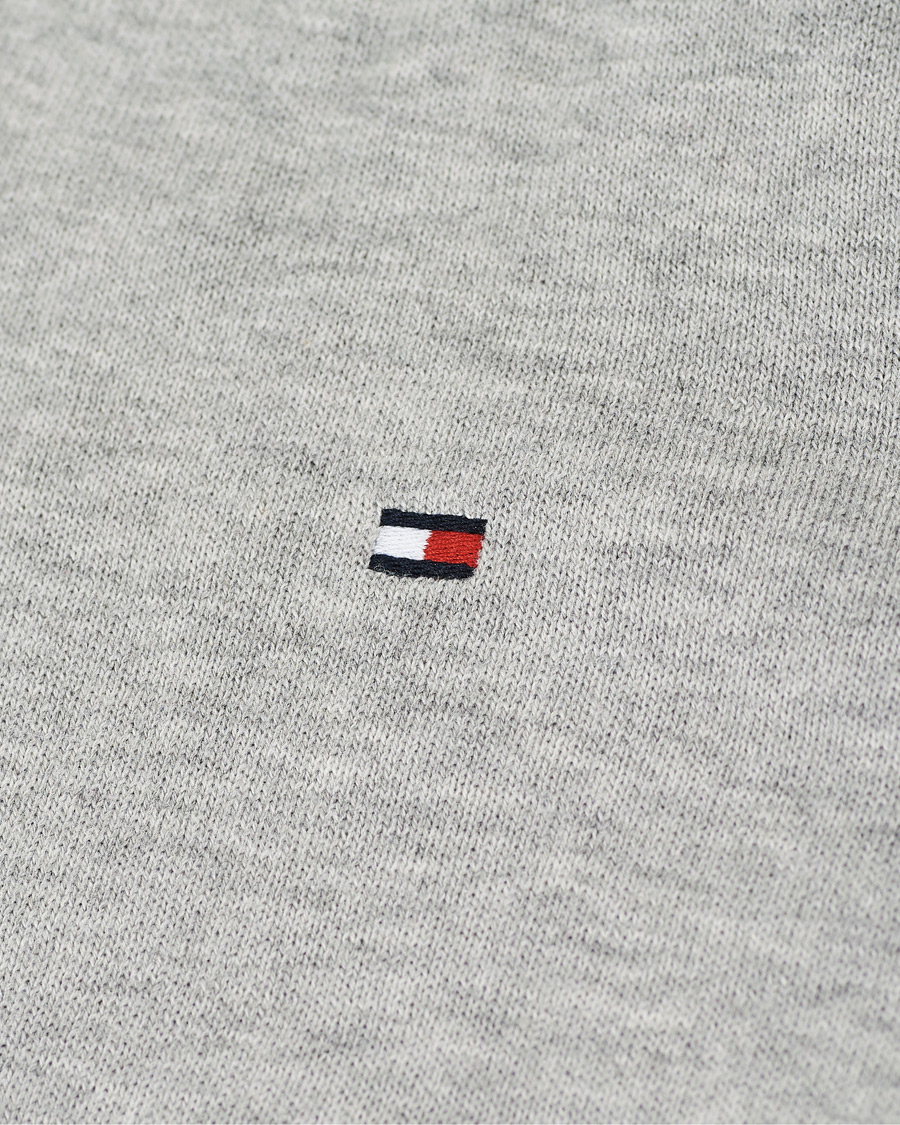 Herre | Gensere | Tommy Hilfiger | Cotton/Silk V-Neck Pullover Cloud Heather