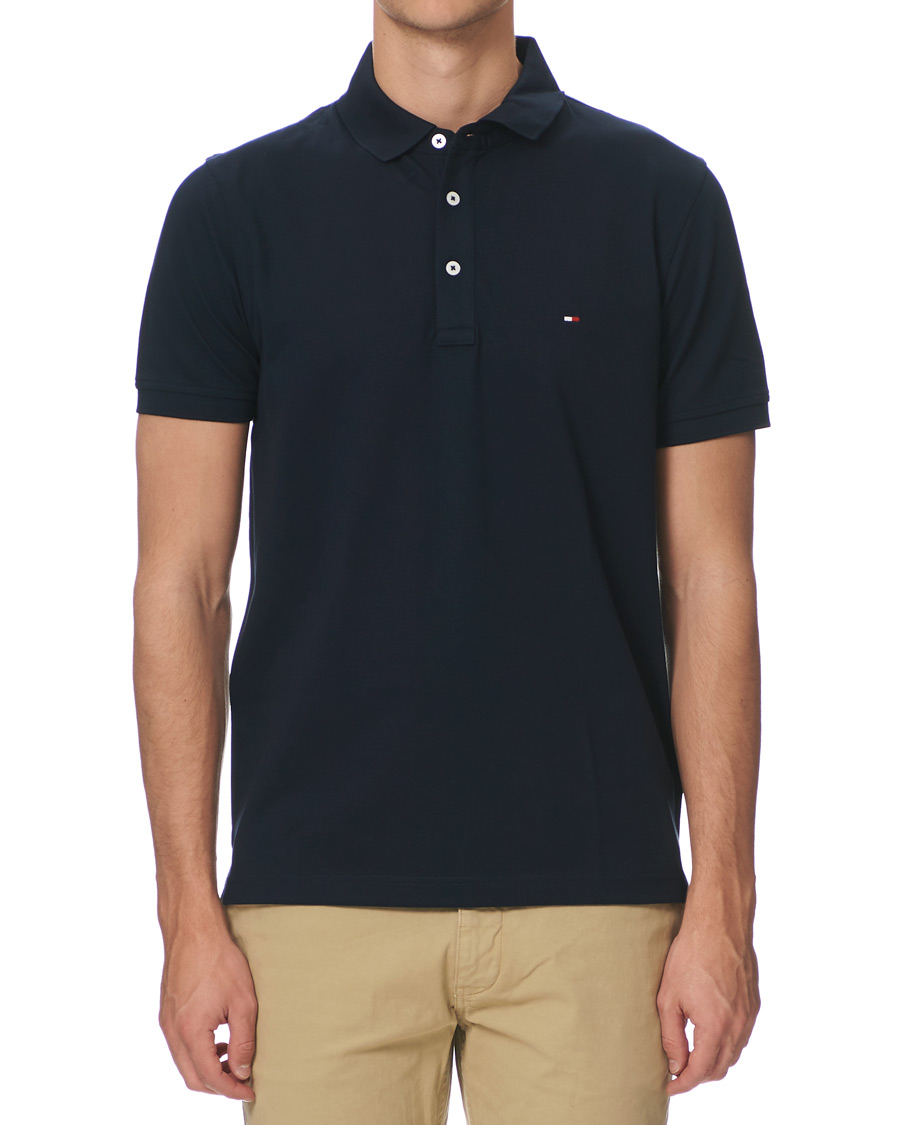 Herre | Pikéer | Tommy Hilfiger | Slim Fit Polo Sky Captain