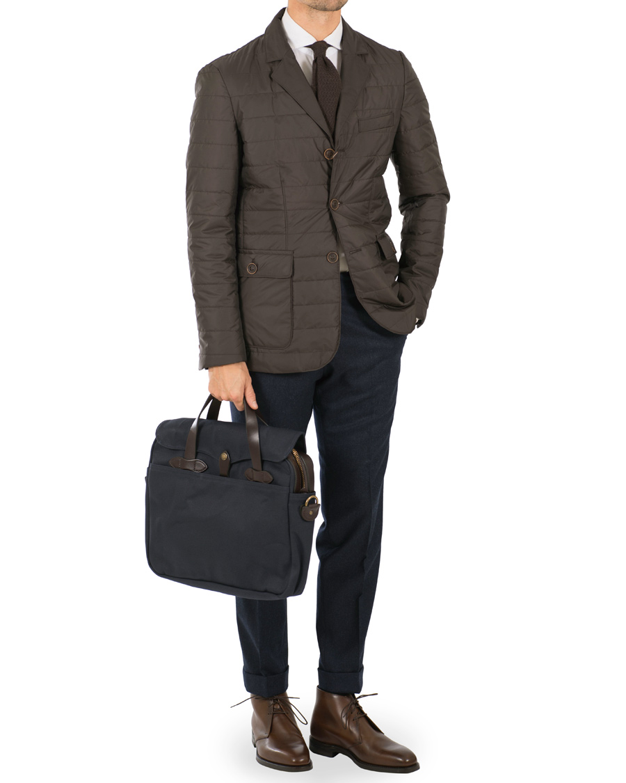 Herre | Filson Original Briefcase Navy Canvas | Filson | Original Briefcase Navy Canvas