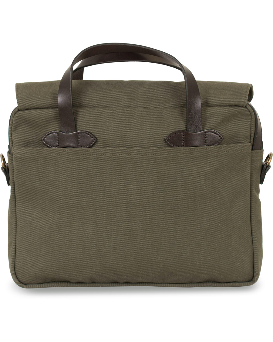 Herre | Filson Original Briefcase Otter Green Canvas | Filson | Original Briefcase Otter Green Canvas