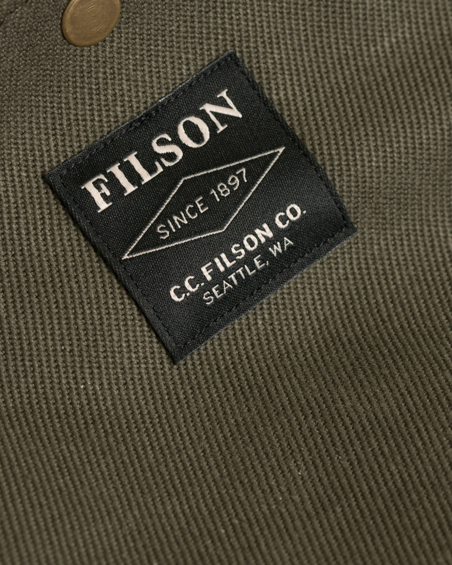 Herre | Filson Original Briefcase Otter Green Canvas | Filson | Original Briefcase Otter Green Canvas