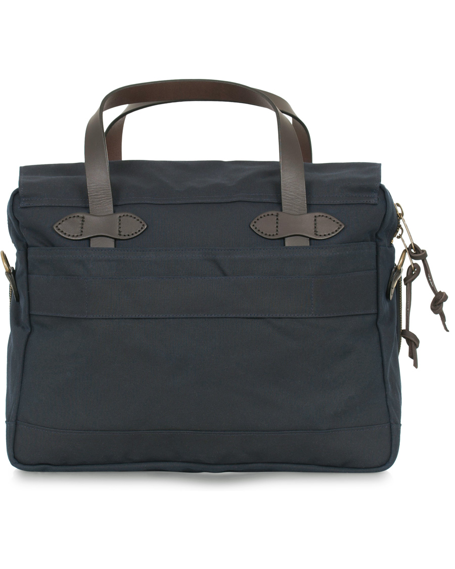 Herre | Filson 24-Hour Tin Briefcase Navy Canvas | Filson | 24-Hour Tin Briefcase Navy Canvas