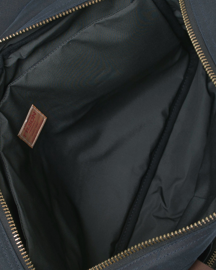 Herre | Filson 24-Hour Tin Briefcase Navy Canvas | Filson | 24-Hour Tin Briefcase Navy Canvas