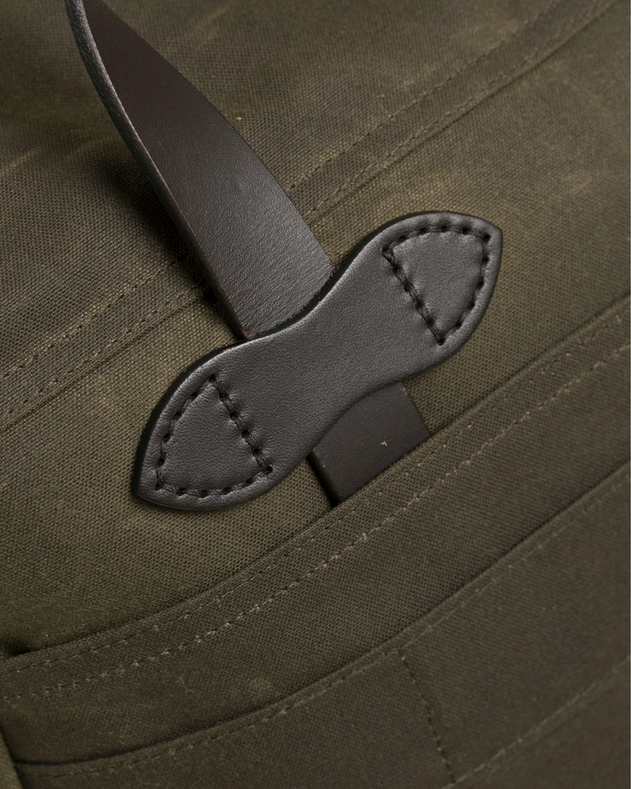 Herre | Filson 24-Hour Tin Briefcase Otter Green Canvas | Filson | 24-Hour Tin Briefcase Otter Green Canvas