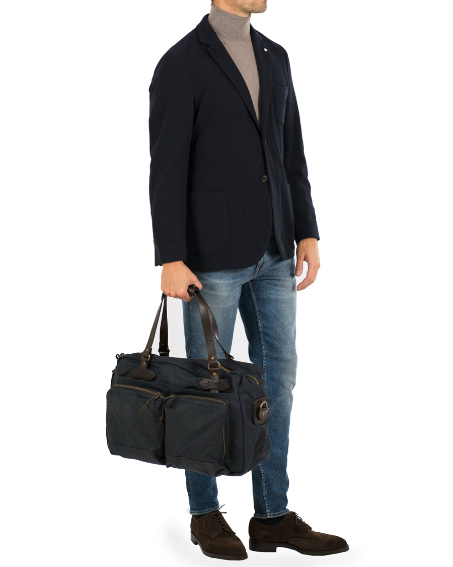 Herre | Filson 48-Hours Duffle Bag Navy Canvas | Filson | 48-Hours Duffle Bag Navy Canvas