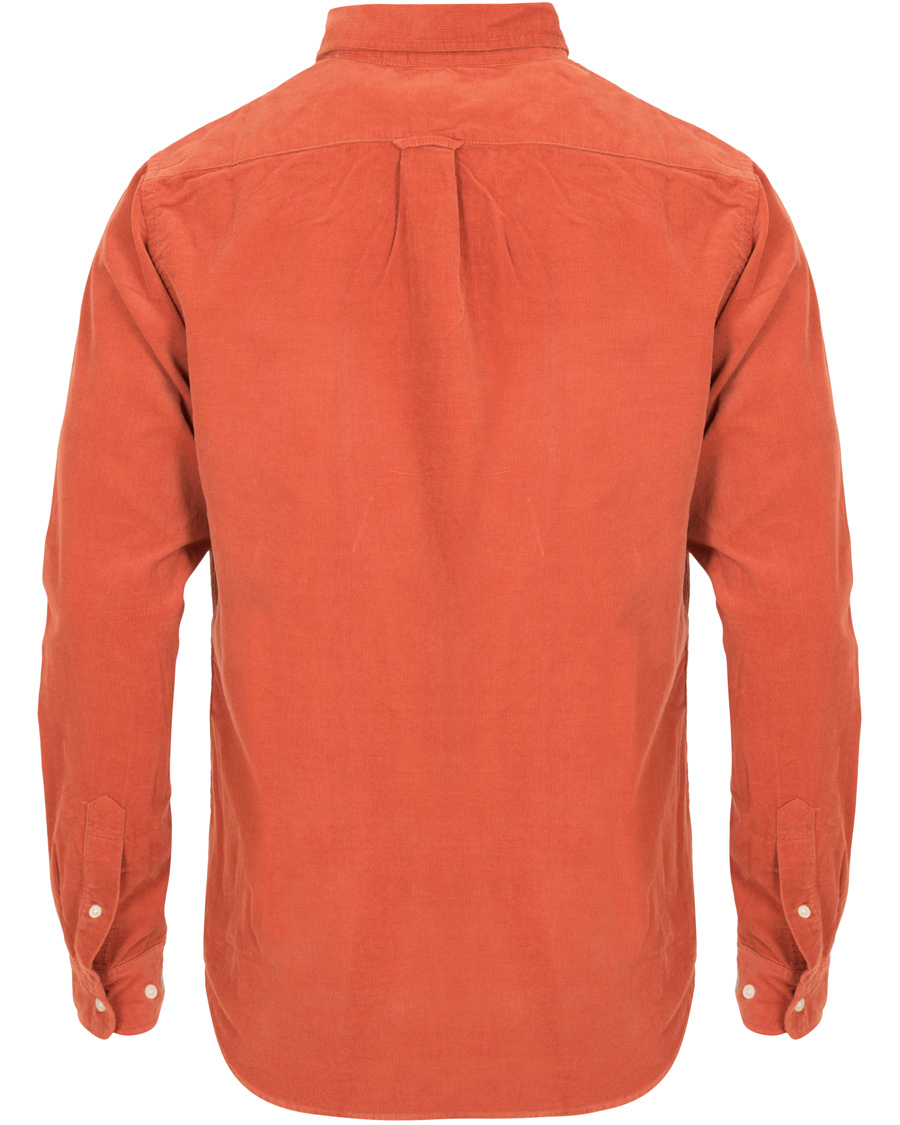Herre | Skjorter | WACAY | Gusto Baby Cord Shirt Coral