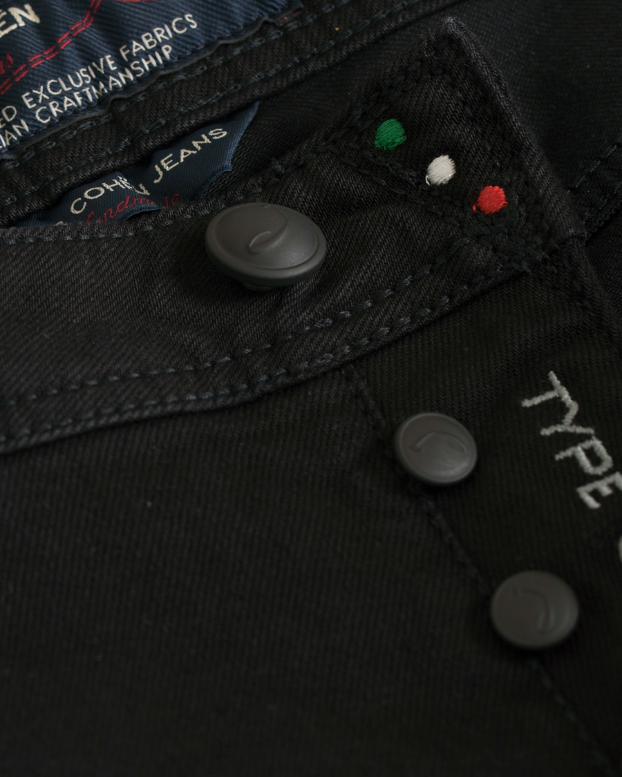 Herre | Jeans | Jacob Cohën | 622 Slim Jeans Black