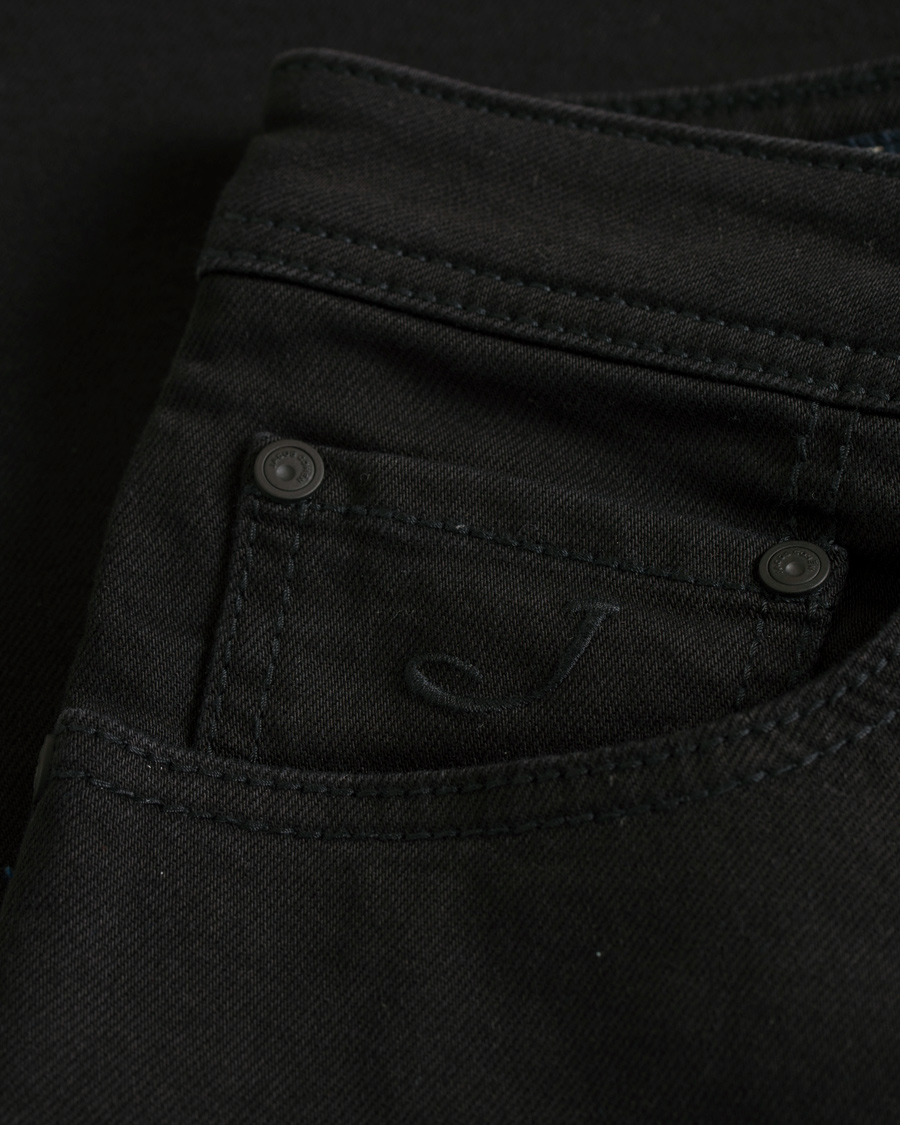 Herre | Jeans | Jacob Cohën | 622 Slim Jeans Black