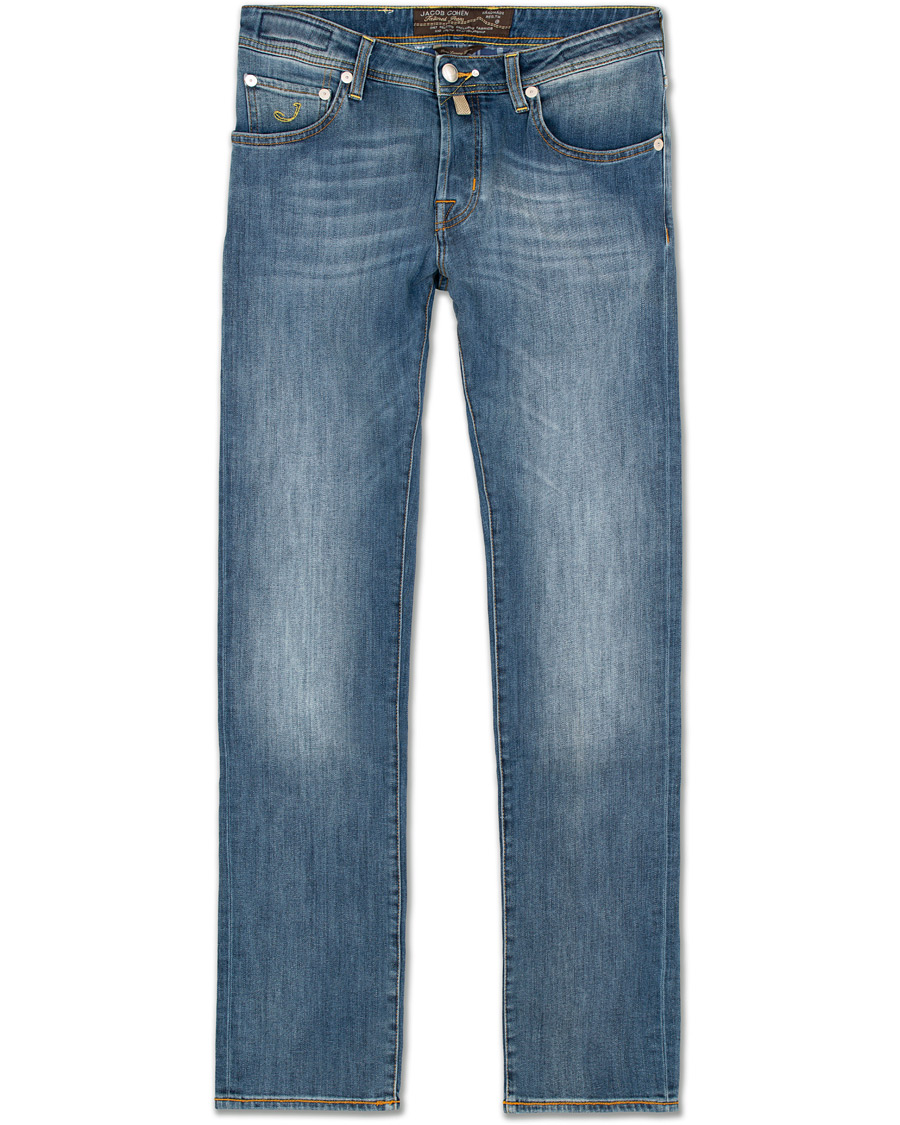 Herre | Jeans | Jacob Cohën | 622 Slim Jeans Light Blue