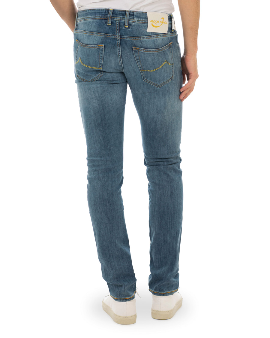 Herre | Jeans | Jacob Cohën | 622 Slim Jeans Light Blue