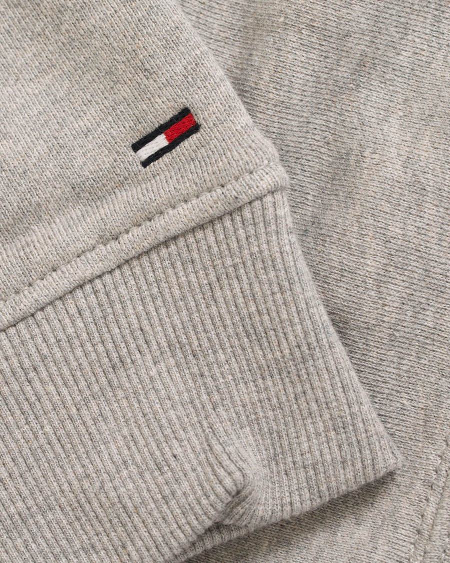 Herre | Gensere | Tommy Hilfiger Denim | Branded Logo Hoodie Grey
