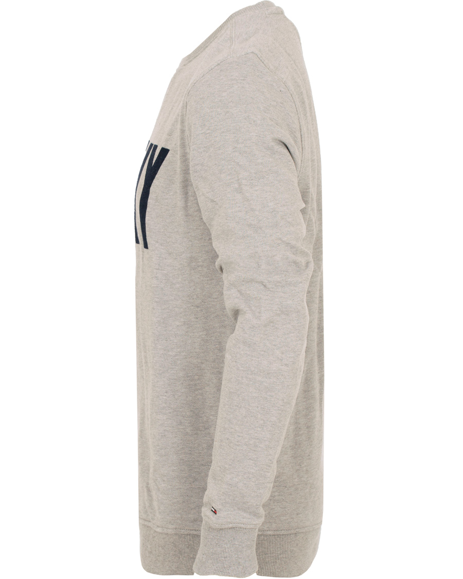 Herre | Gensere | Tommy Hilfiger Denim | Logo Crew Neck Sweatshirt Grey