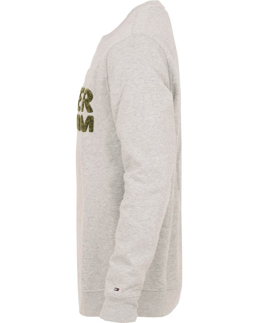 Herre | Gensere | Tommy Hilfiger Denim | Logo Crew Neck Sweatshirt Grey