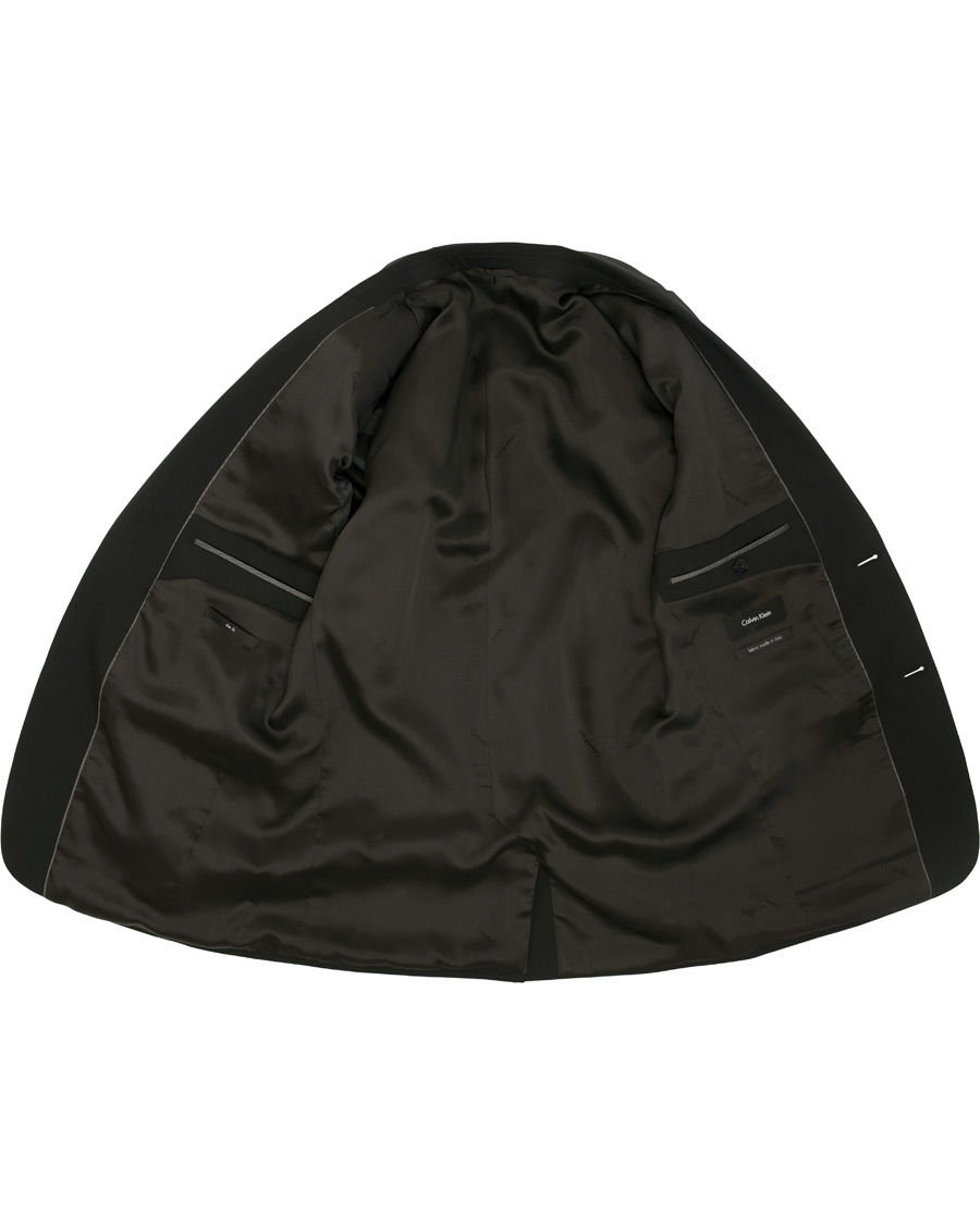 Herre | Dressjakker | Calvin Klein | Tirrell Stretch Wool Blazer Perfect Black