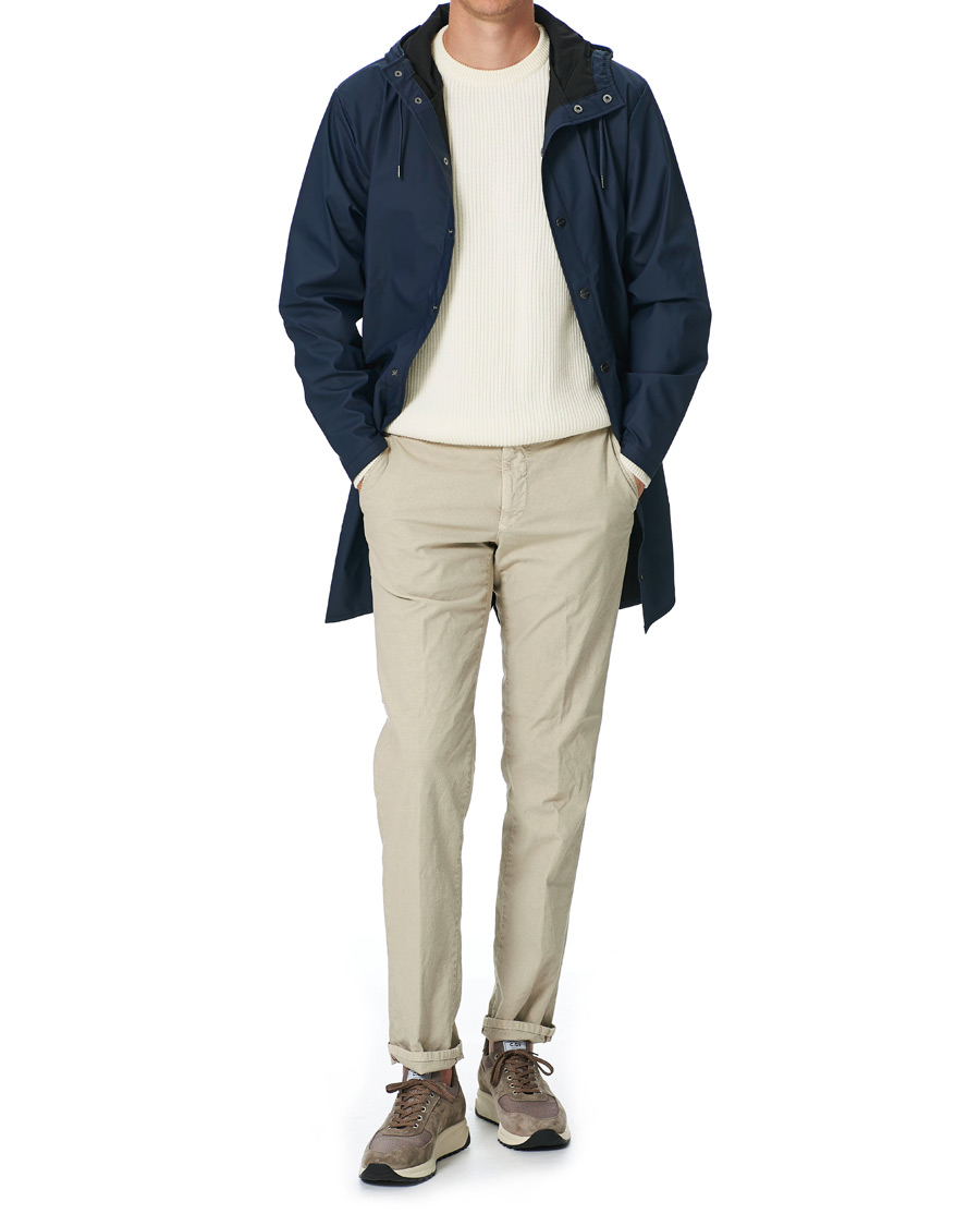 Herre | Jakker | RAINS | Long Jacket Blue