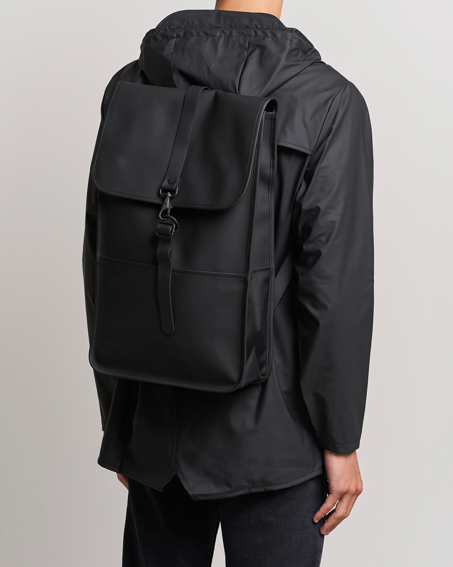 Herre | RAINS Backpack Black | RAINS | Backpack Black