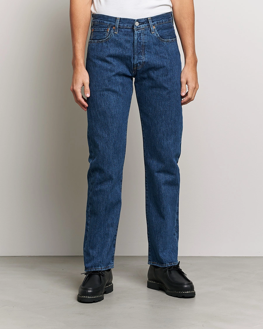 Herre | Blå jeans | Levi's | 501 Original Fit Jeans Stonewash