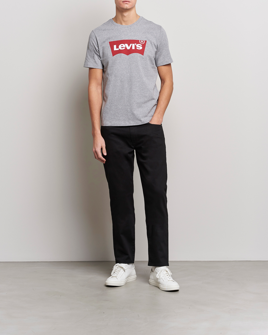 Herre | T-Shirts | Levi's | Logo Tee Mid Heather Grey