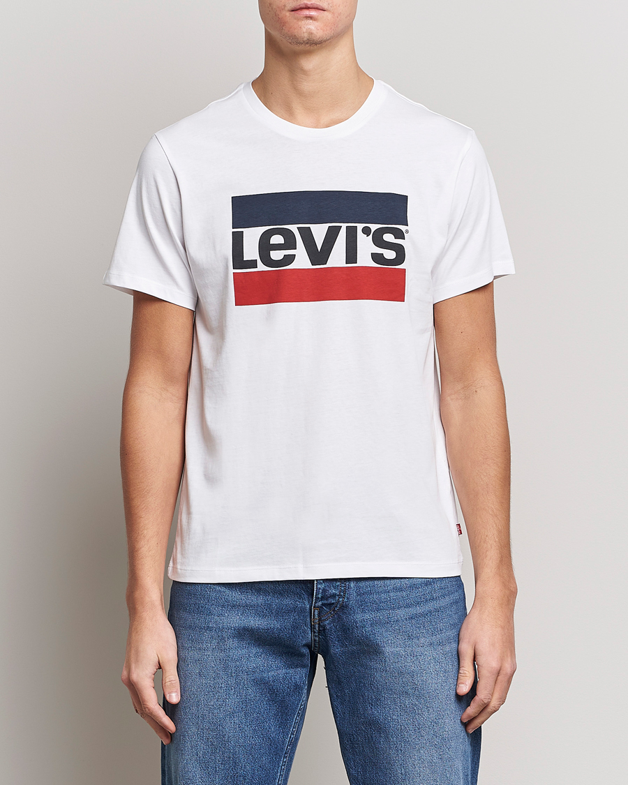 Herre | T-Shirts | Levi's | Logo Graphic Tee White