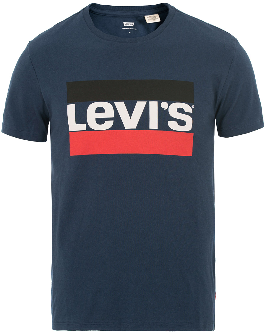 Herre | T-Shirts | Levi's | Logo Graphic Tee Dress Blues